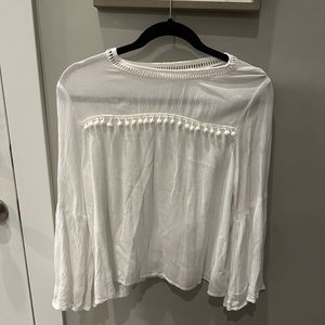 White Blouse. USED — In excellent condition. No stains or flaws!
